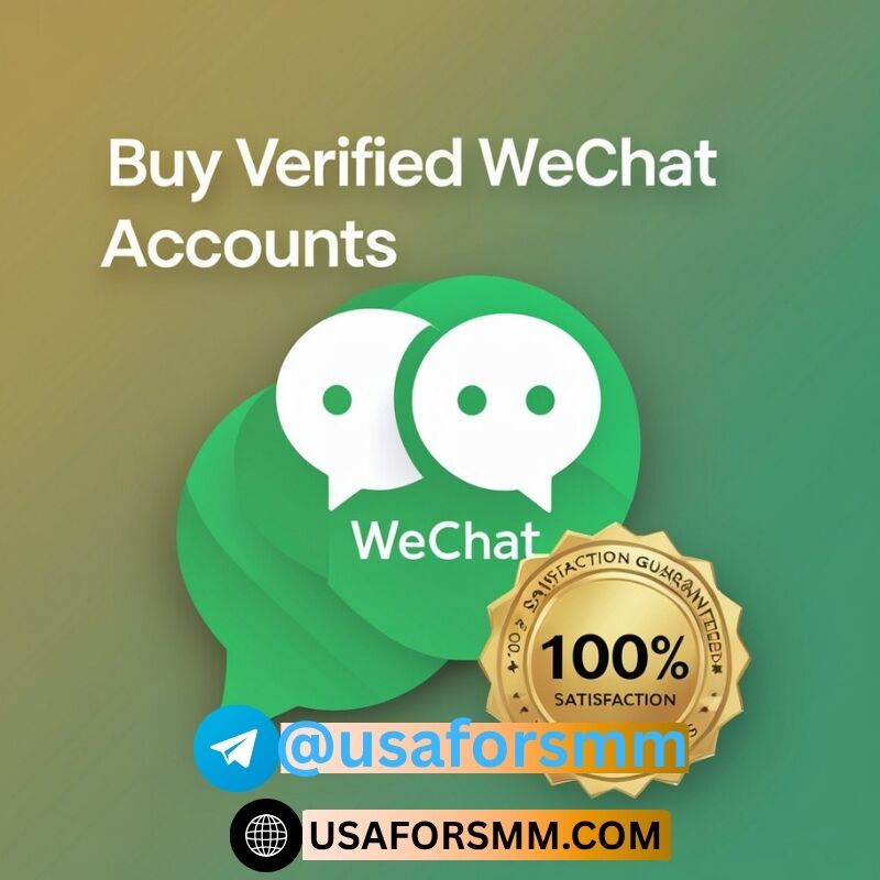 Buy Verified WeChat Accounts